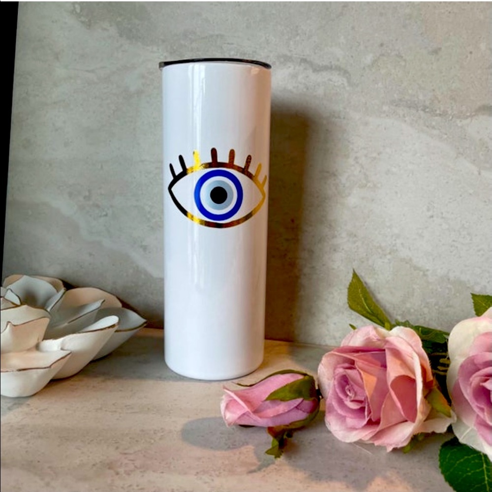 Evil Eye Coffee Tumbler